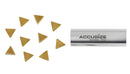Tpg221 Tin Coated Carbide Inserts, 10 Pcs/Box, 6127-1022x10