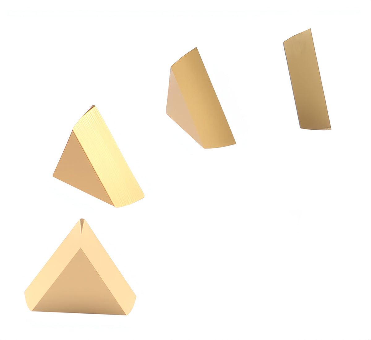 Tpg221 Tin Coated Carbide Inserts, 10 Pcs/Box, 6127-1022x10