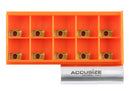 Apkt11t3 Tin Coating Carbide Inserts, 10 Pc, 6156-1130
