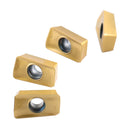 Apkt11t3 Tin Coating Carbide Inserts, 10 Pc, 6156-1130