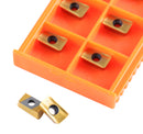 Apkt11t3 Tin Coating Carbide Inserts, 10 Pc, 6156-1130
