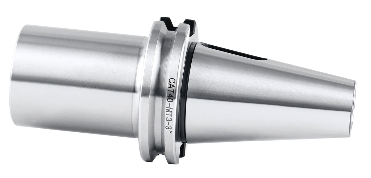 Mt3 to Cat40 Caterpillar V-Flange to Morse Taper Adaptor, 6781-0610