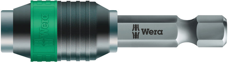 Wera 889/4/1 K Rapidaptor Universal Bit Holder, 1/4" x 50 mm