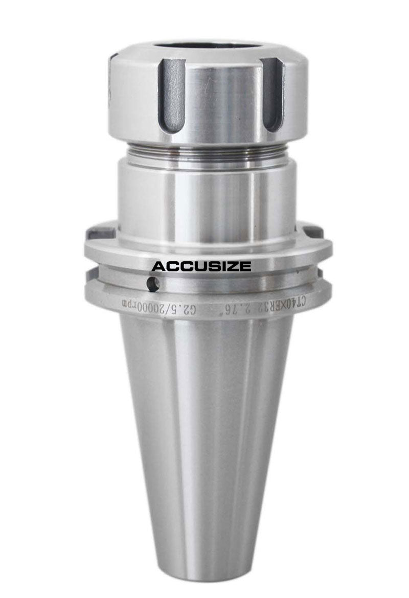 Pince à bride V de qualité supérieure CAT40 et BT40 à ER, équilibré à 20 000 tr/min à G2,5