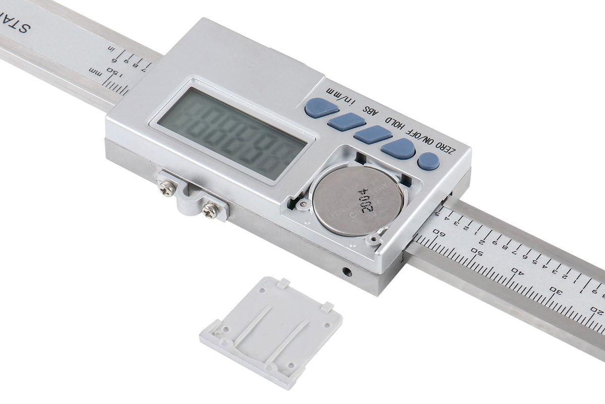 0-6''/0-150 mm by 0.0005''/0.01 mm Horizontal Digital Scale for DRO Readout, Abho-0006