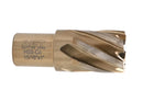 Jeu de 7 couteaux annulaires M35 (H.S.S. plus 5 % de cobalt), 9/16 po à 15/16 po, tige Weldon 3/4", profondeur de coupe de 1 po, 1 pince pilote,
