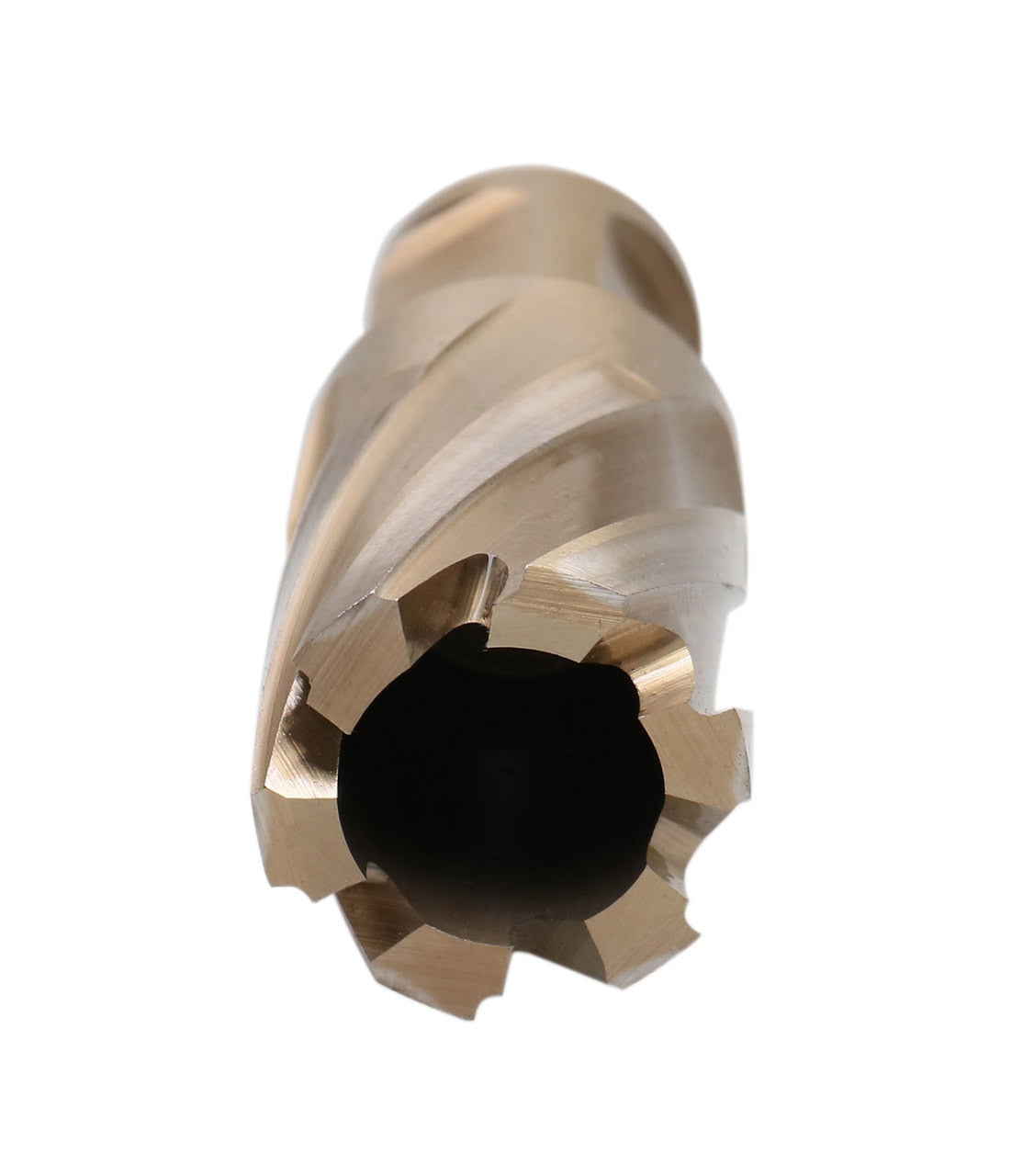 Jeu de 7 couteaux annulaires M35 (H.S.S. plus 5 % de cobalt), 9/16 po à 15/16 po, tige Weldon 3/4", profondeur de coupe de 1 po, 1 pince pilote, #AC01 -1000