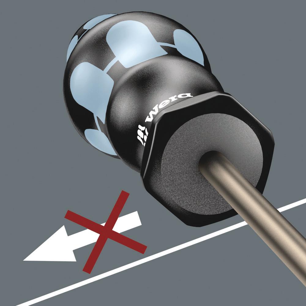 Wera 3367 Screwdriver for TORX® screws, stainless, SKU #5032050001