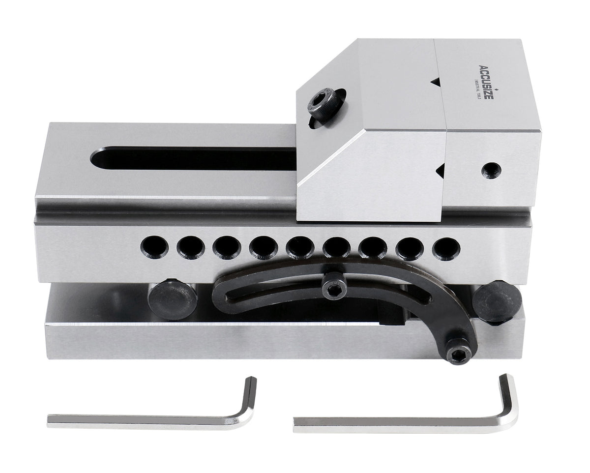 5'' by 0.0002'' Precision Screwless Sine Vise, Ba66-0420