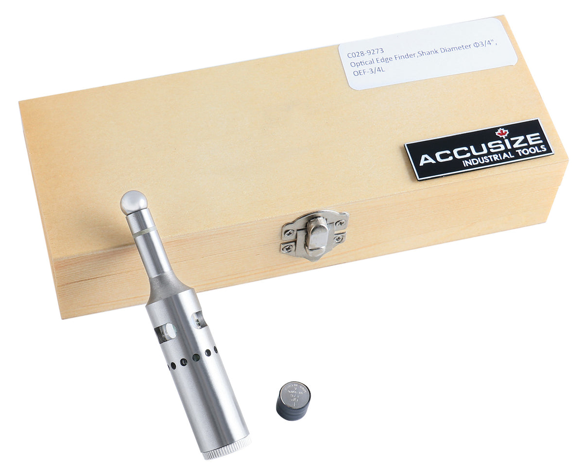 Electronic Short Shank Edge Finders with Sound Alert, C028-9273