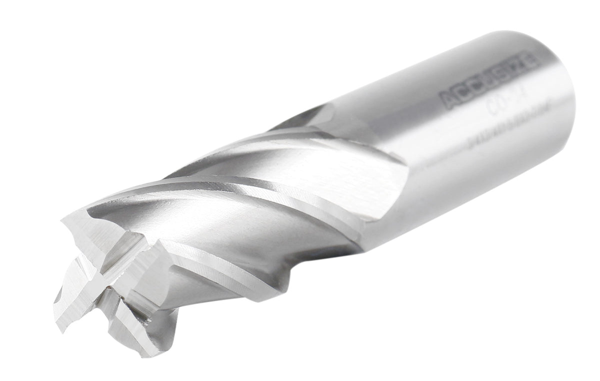 3/4'' Dia, 3/4'' Shk Dia, 1-5/8'' Flt Length, 3-7/8'' Oal, 4 Flute, M42-8% Cobalt End Mill, Finishing, Co-34