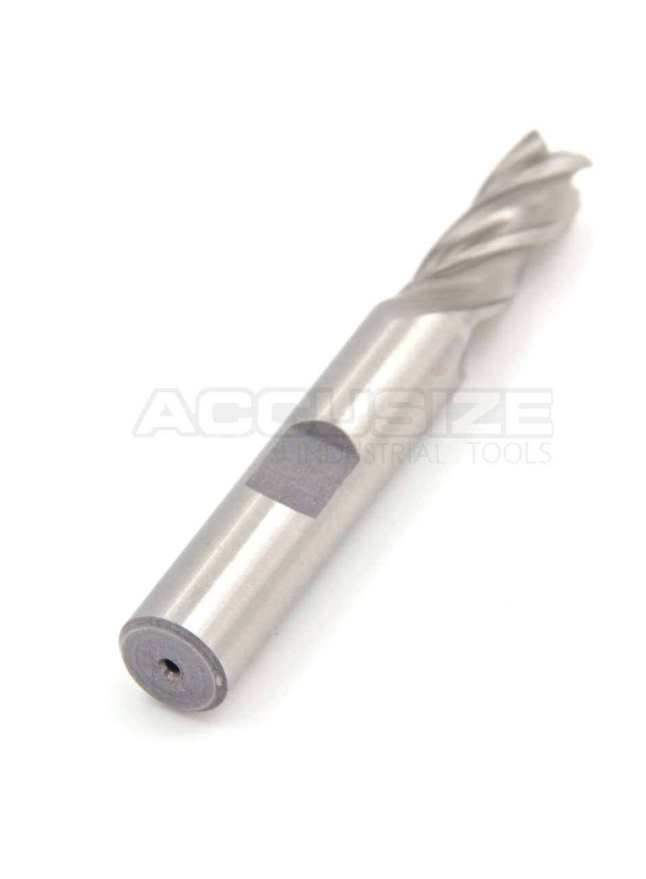 Fraises d'extrémité de cobalt premium M42 -8 %, 4 cannelures