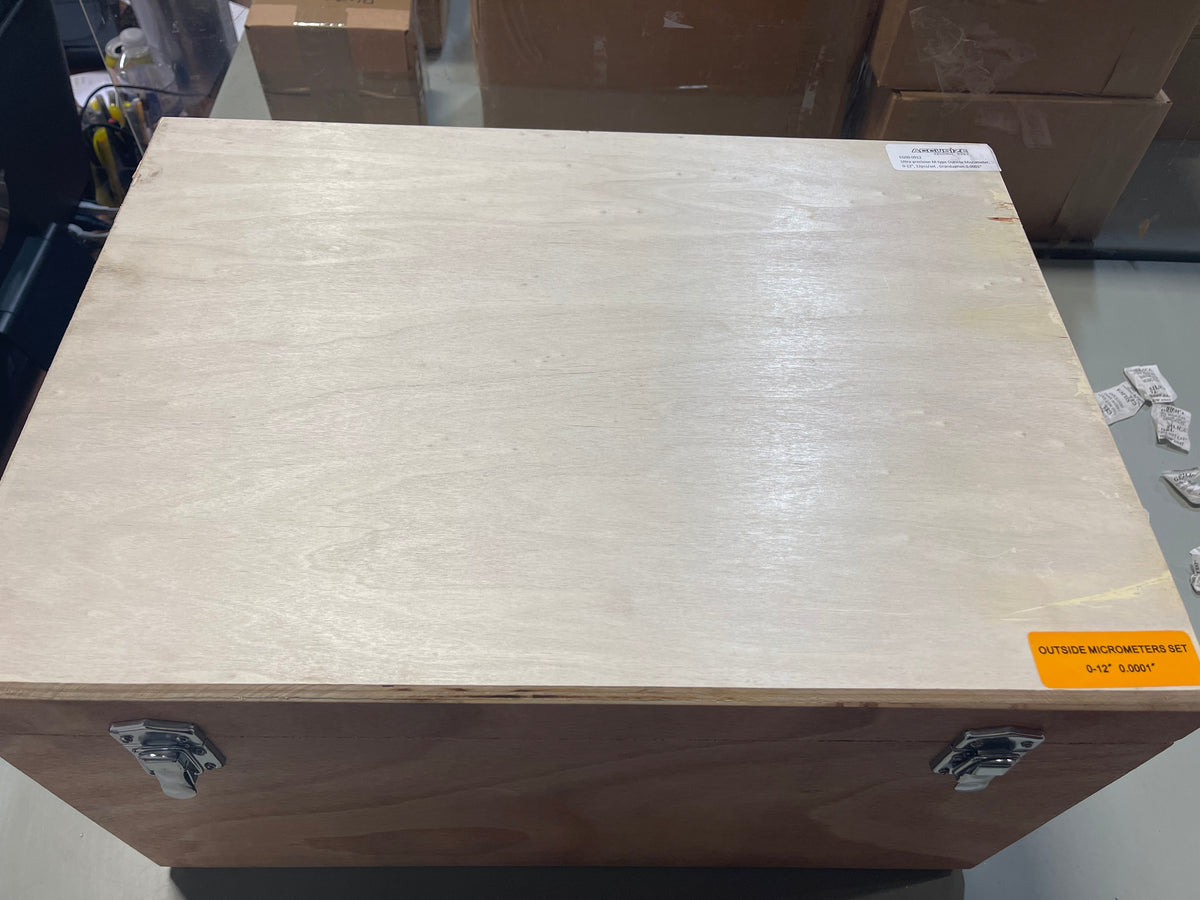 DEMO - EG00-0912D5, 0-12"x0.0001" 12 Ps/Set Precision outside Micrometers