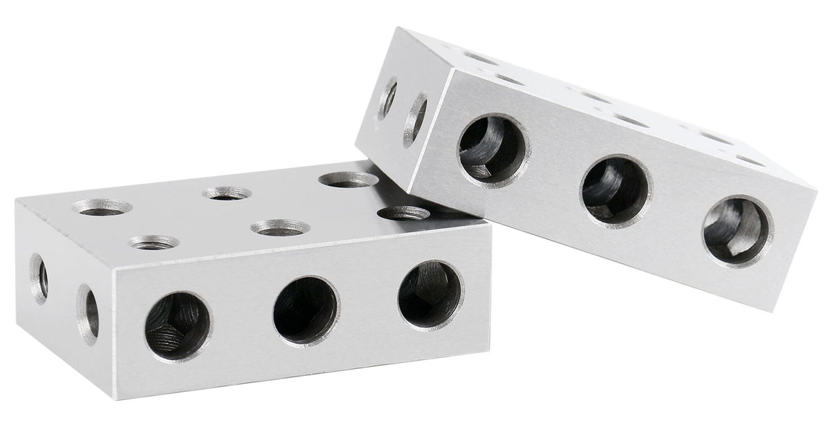 Jeux de blocs de précision, métriques et pouces
