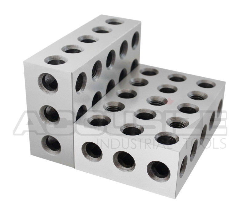 Jeux de blocs de précision, métriques et pouces
