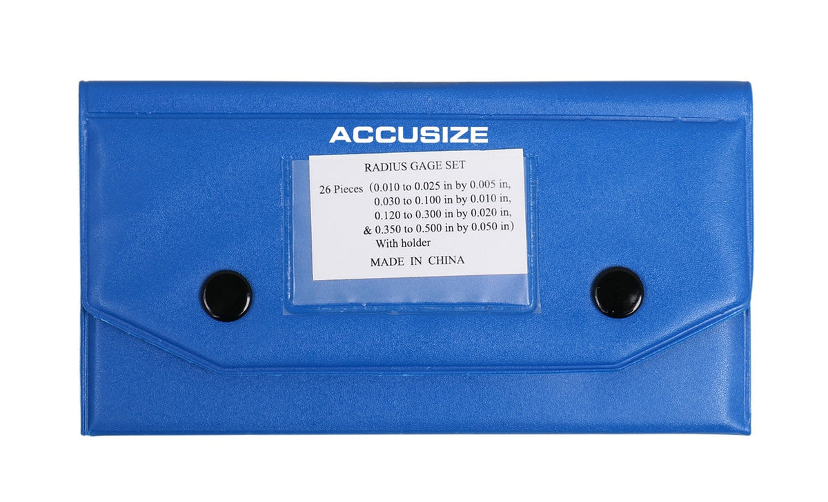 Radius Gage Sets