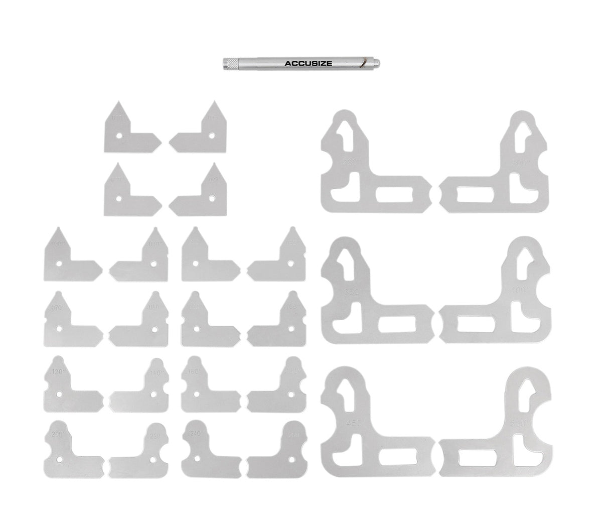 Radius Gage Sets