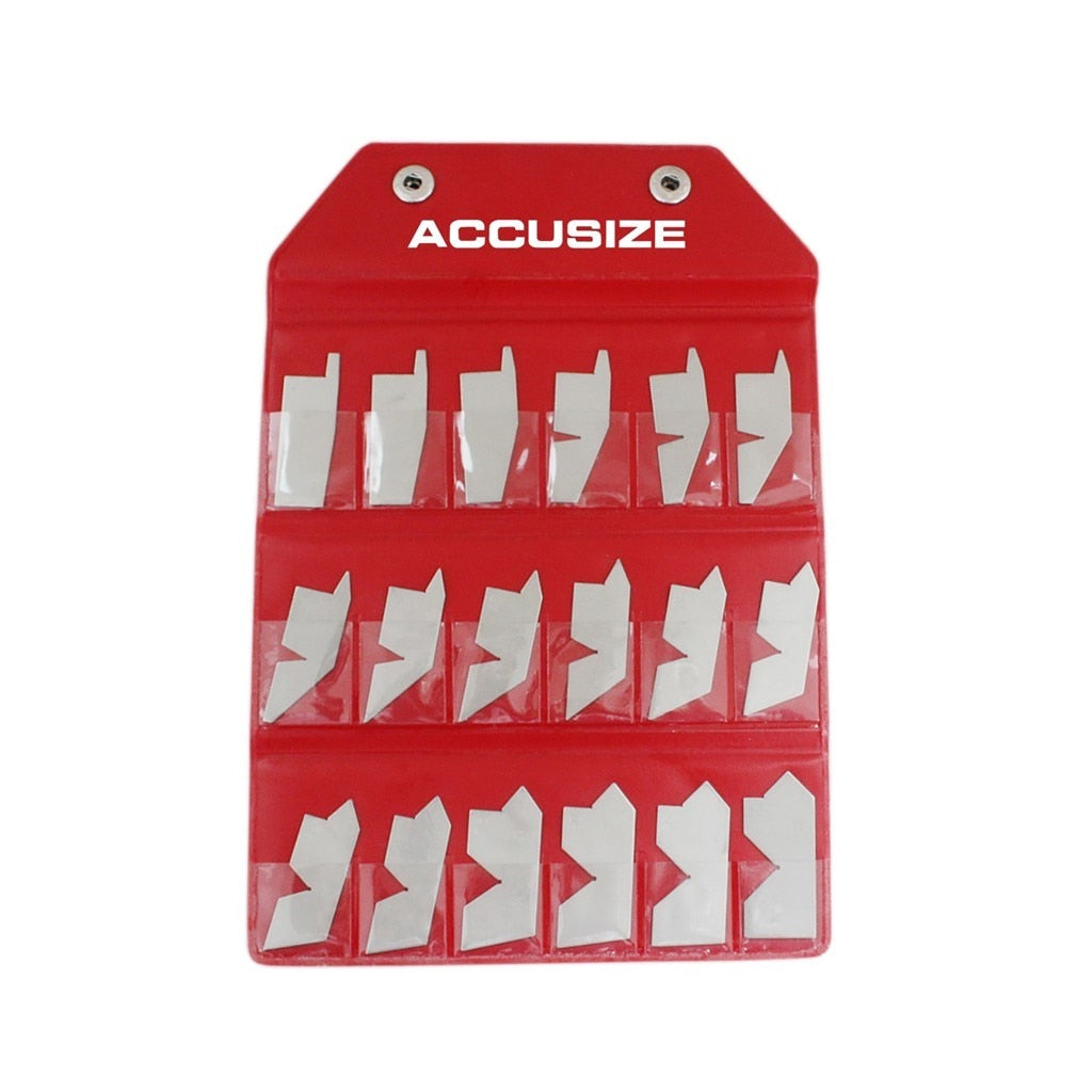 18 ps/set, Angle Gage Set, #3602-5050