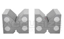 Mandrin à bloc magnétique universel « V » 1-7/8x2-3/8x2", capacité ronde 2", EG06-2004