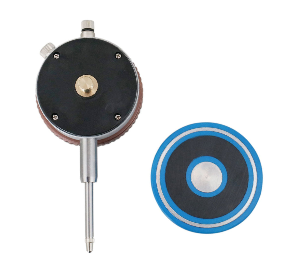 EG08-1600 Magnetic Back with P900-S102 Dial Indicator, 0–1" × 0.001"