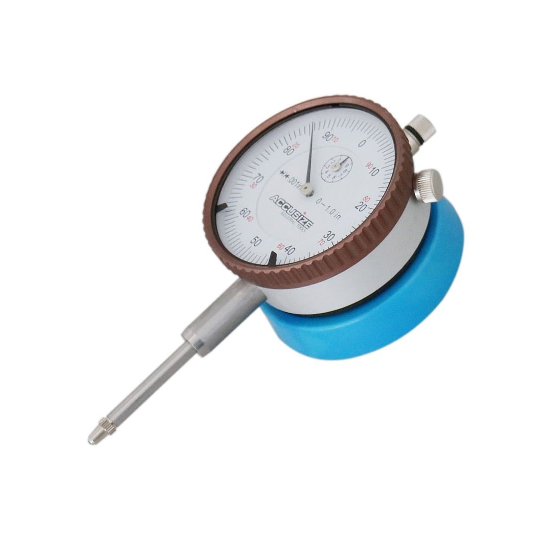 EG08-1600 Magnetic Back with P900-S102 Dial Indicator, 0–1" × 0.001"
