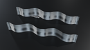 Accusize Industrial Tools 9 Pairs Wavy Parallel Set, 1/2'' to 1-1/2'' by 1/8'' Increment, EG10-1440