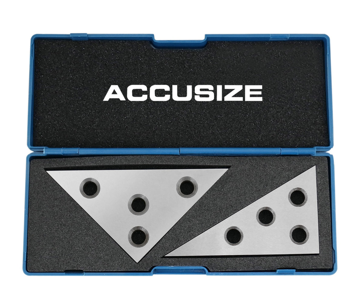 Machinist's Solid Angle Block Plate Sets, 2 ps set, 3610-9010