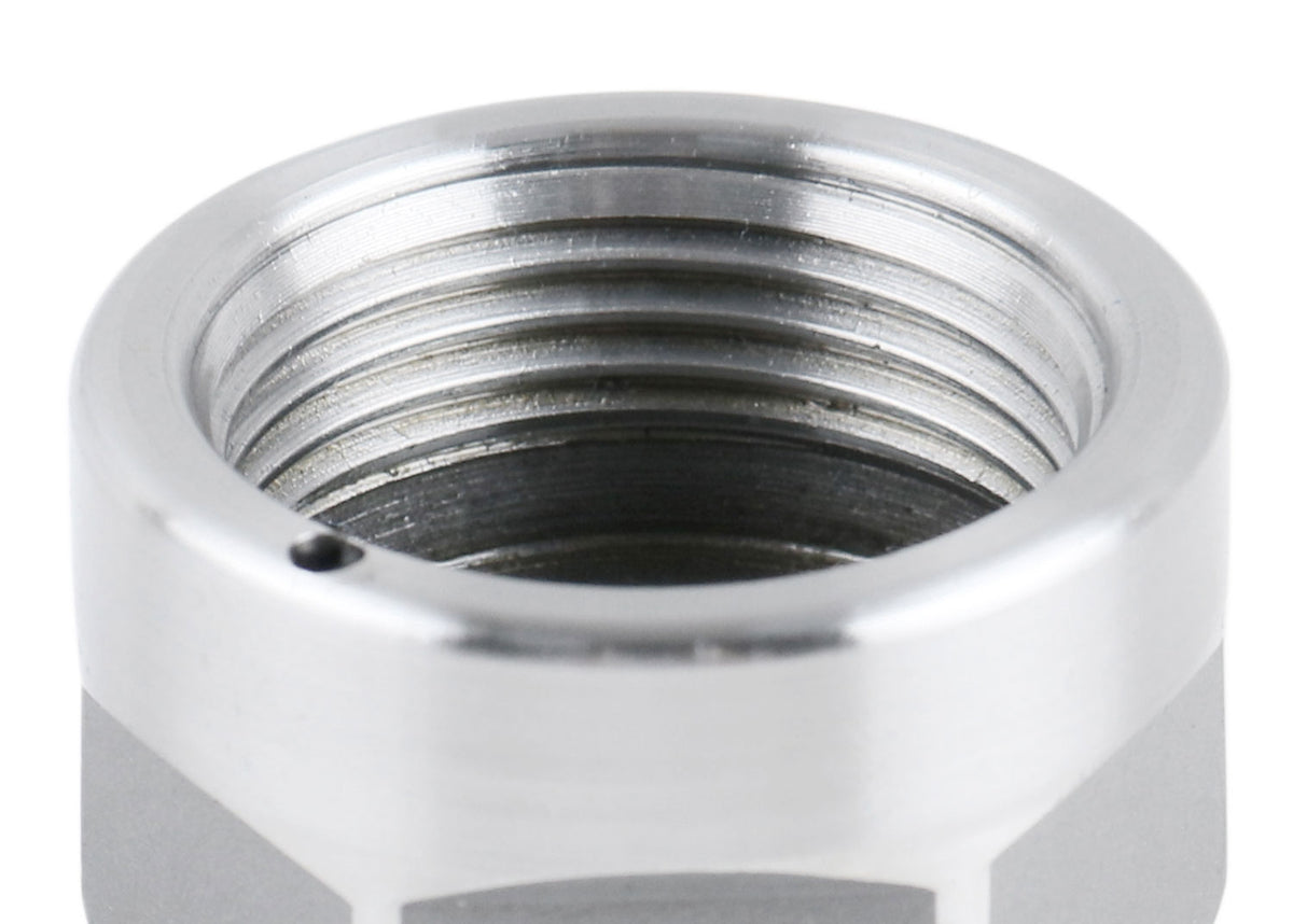 Hex ER16 Collet Nut, Slotted ER32 & ER40 Collet Nut, Balanced to 18,000 RPM at G2.5