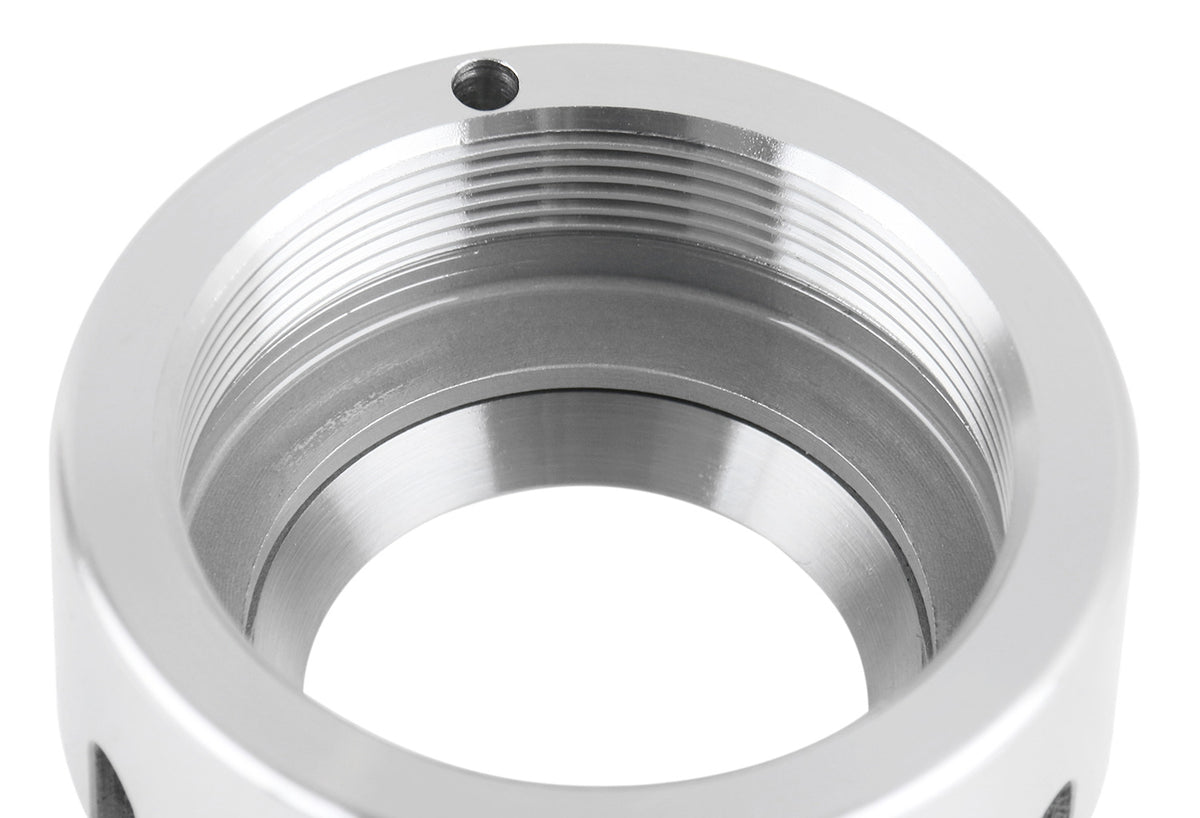 Hex ER16 Collet Nut, Slotted ER32 & ER40 Collet Nut, Balanced to 18,000 RPM at G2.5