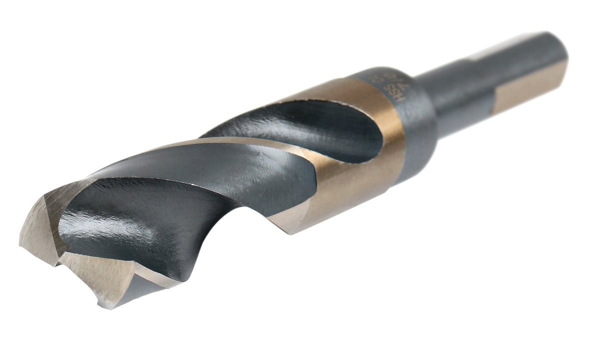 M35 (H.S.S.+5% Cobalt) 1/2" Shank and Drill - 9/16" to 1", Set of 8 Pieces, H516-6507