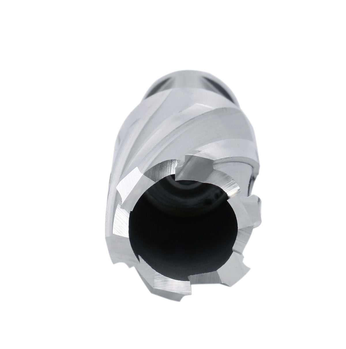 Accusize Industrial Tools 8 Pcs Hss Annular Cutter Set - 1'' Cutting Depth, 9/16'' to 1-1/16'', with Weldon Shank, Hcs3-0000