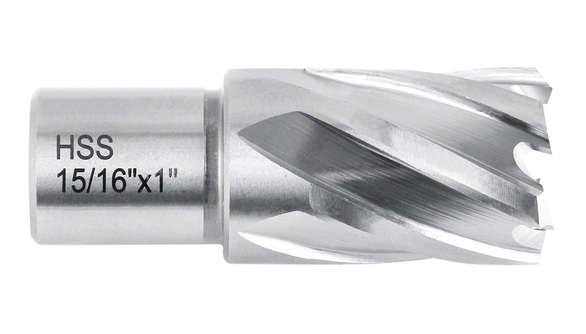Jeu de 8 couteaux annulaires HSS de 1 po Profondeur, 9/16", 5/8", 11/16", 13/16", 15/16", 1-1/16", HCS3-0000