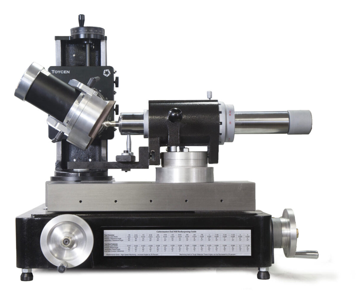 Cuttermasters Benchtop Tool and Cutter Grinder, Advanced End Mill Sharpener, JXT & JXTN