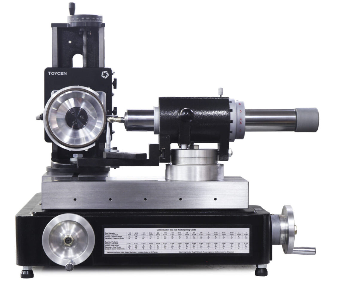 Cuttermasters Benchtop Tool and Cutter Grinder, Advanced End Mill Sharpener, JXT & JXTN