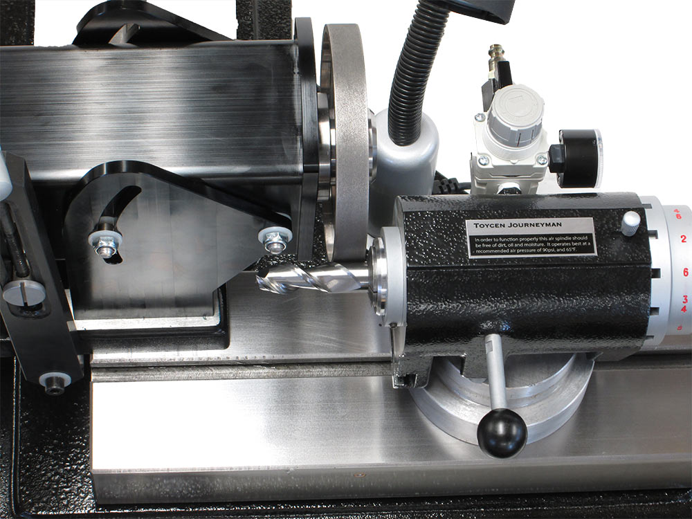 Cuttermasters Advanced, Tool Grinder Journeyman JX, 500 Watt 82mm DC Motor, Long Tool Spindle, CM-JX & CM-JX-DRO