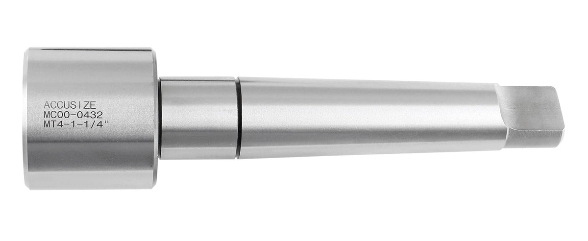 Magnetic Drill Annular Cutter Arbor Mt4 to 1-1/4'' Weldon Shank, Mc00-0432