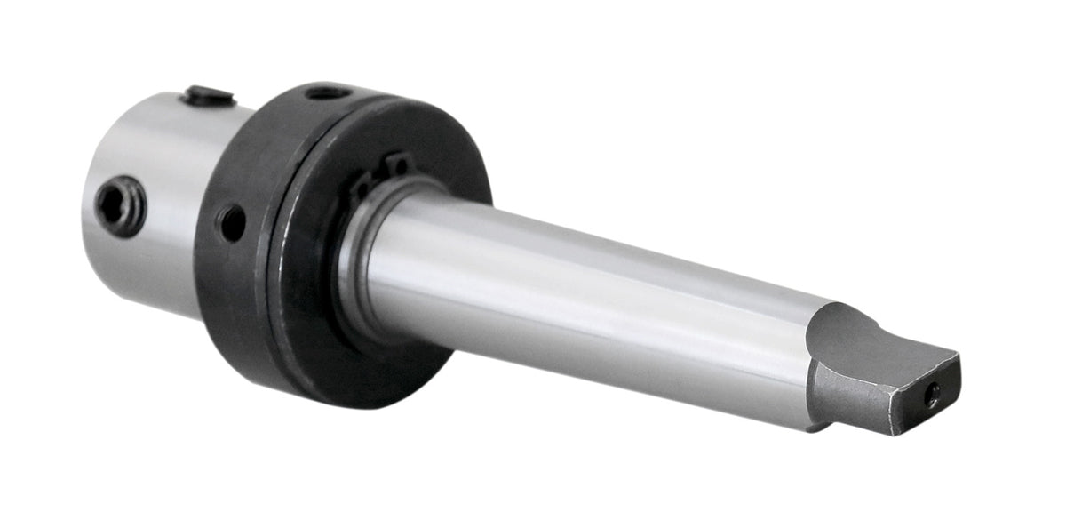 Mt3 to 3/4'' Weldon Shank, Annular Cutter Arbor with Coolant System for Drill- Use Annular Cutter on Drill Press, Mc10-0003