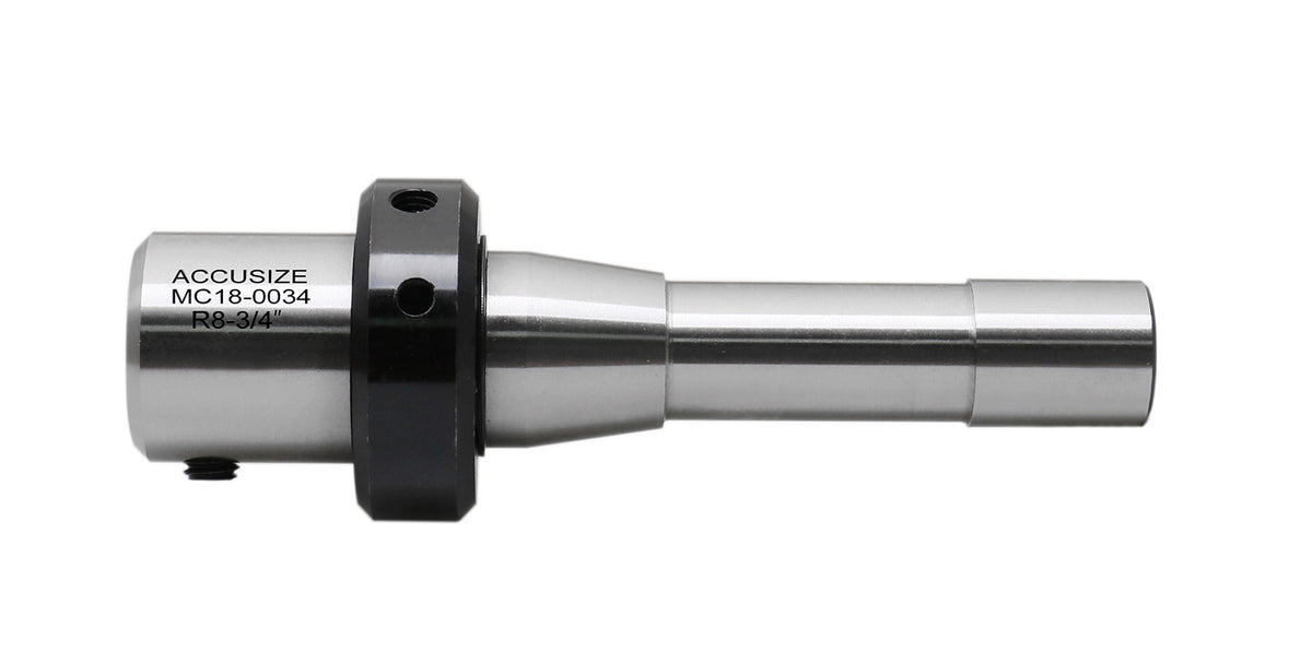 Annular Cutter Arbor, R8 to 3/4'' Weldon Shank with Coolant System for Drill Use Annular Cutter on on Bridgeport Milling Machine, Mc18-0034