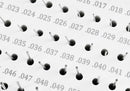 Accusize Industrial Tools 0.011''-0.060'', 50 Pc Steel Plug Pin Gage Set, Plus, Class Zz, P0(+)
