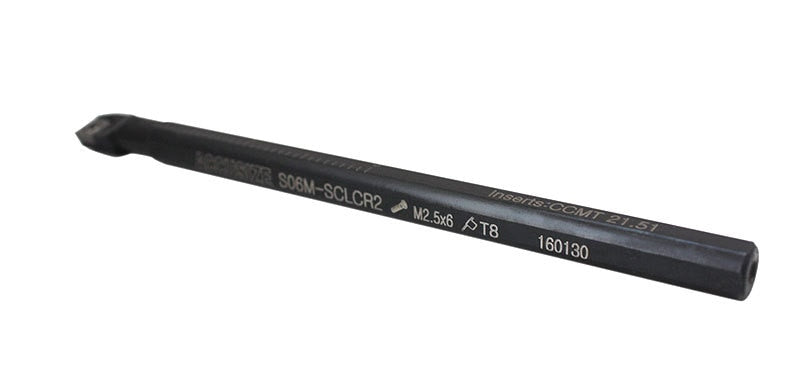 P252-S401x10, 10 Pcs 3/8x6" RH SCLCR Indexable Boring Bar Tool Holder w/ Insert