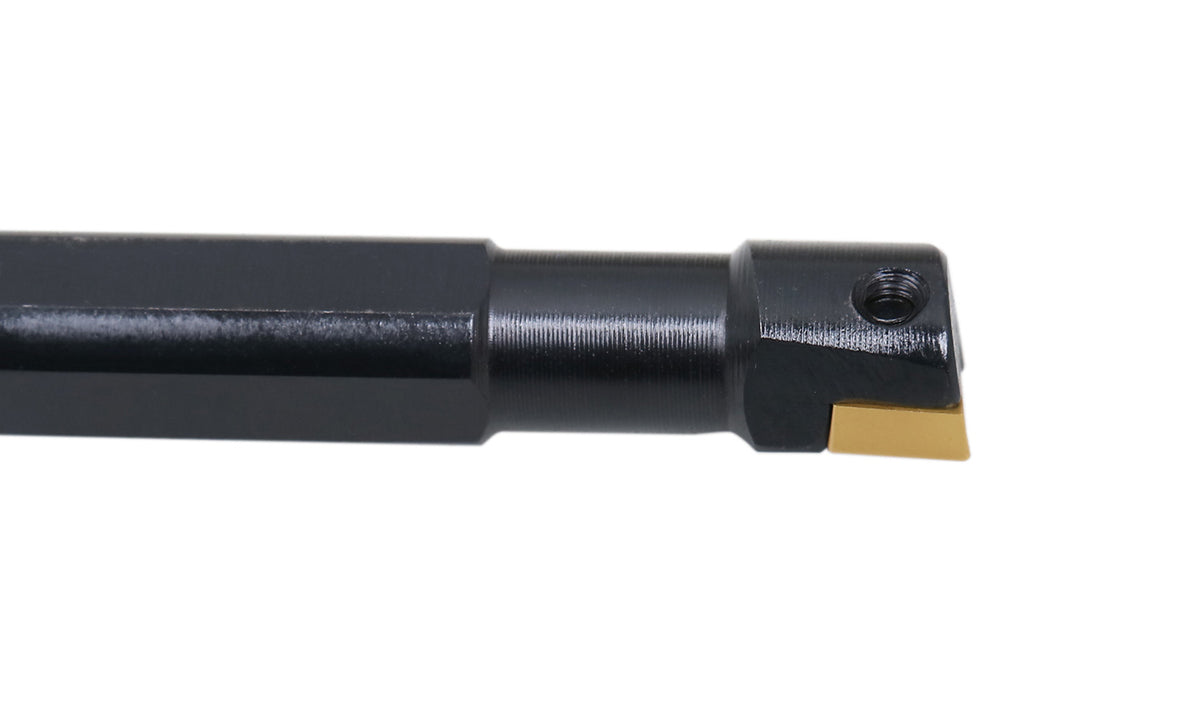 3/8'' by 6'' Rh Sclcr Indexable Boring Bar Tool Holder with Ccmt Insert, P252-S401x10(10 Pcs)