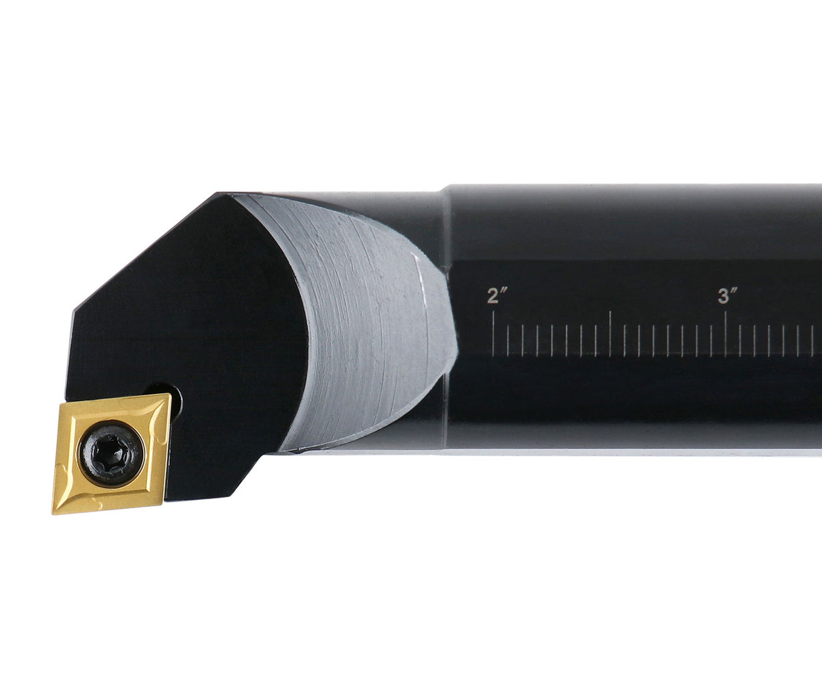1-1/4'' by 14'' Overall Length, Rh Sclcr Indexable Boring Bar with Ccmt432 Carbide Inserts, P252-S413