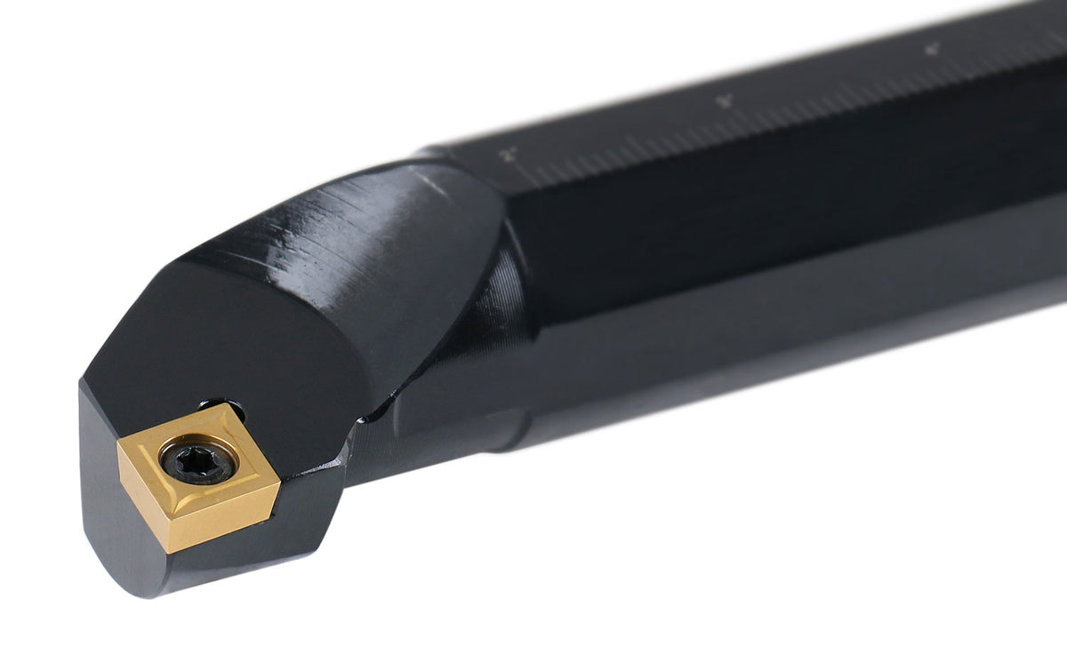 1-1/4'' by 14'' Overall Length, Rh Sclcr Indexable Boring Bar with Ccmt432 Carbide Inserts, P252-S413