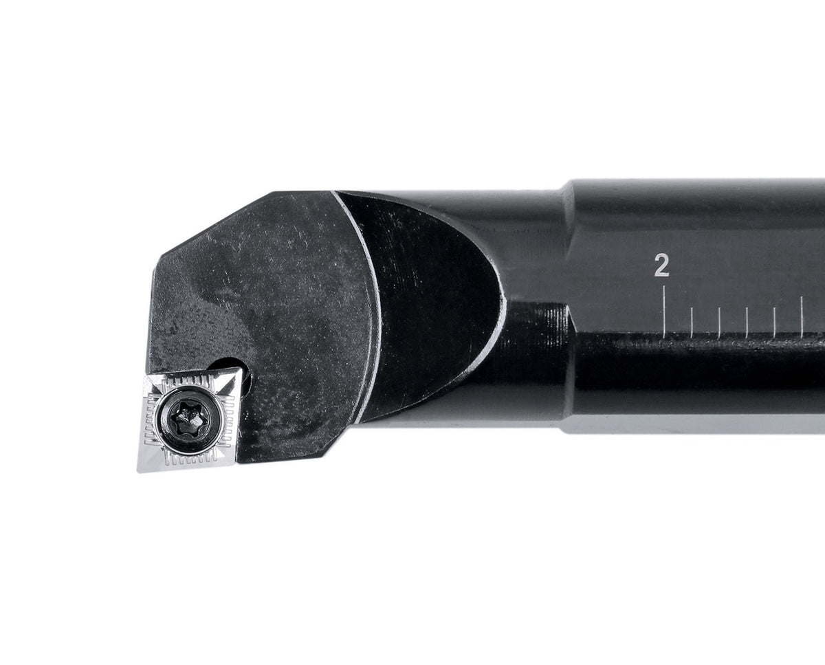 Barres d'alésage indexables RH SCLCR avec inserts pour couper l'aluminium, Clé incluse, y compris 1/2", 5/8", 3/4" & 1"