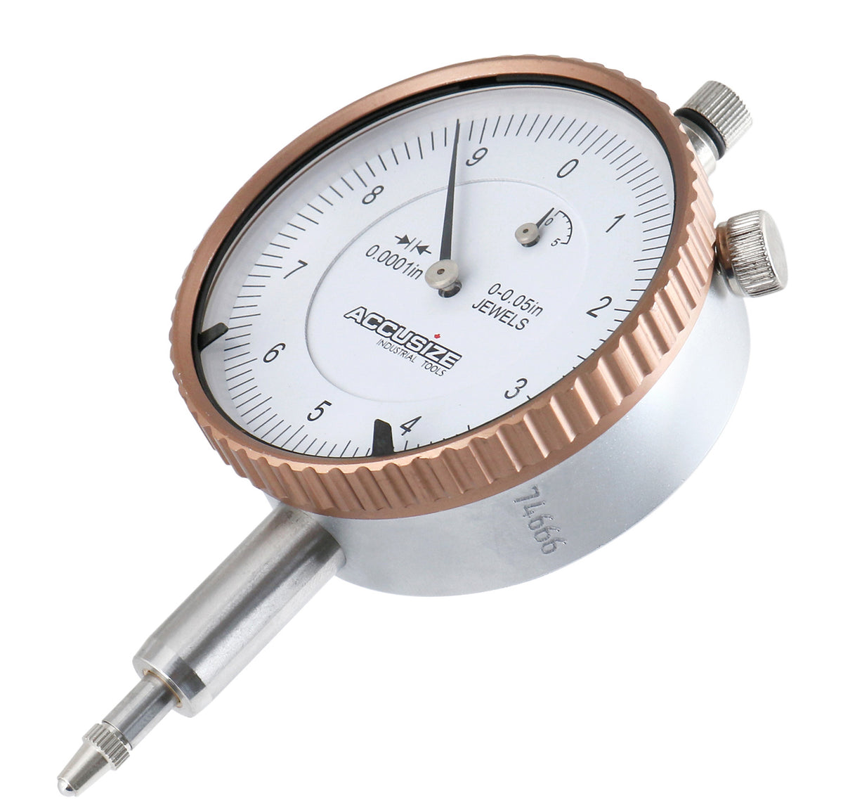 Agd2 Style 0-0.05'' by 0.0001'' Dial Indicator with Lug Back, P900-S097