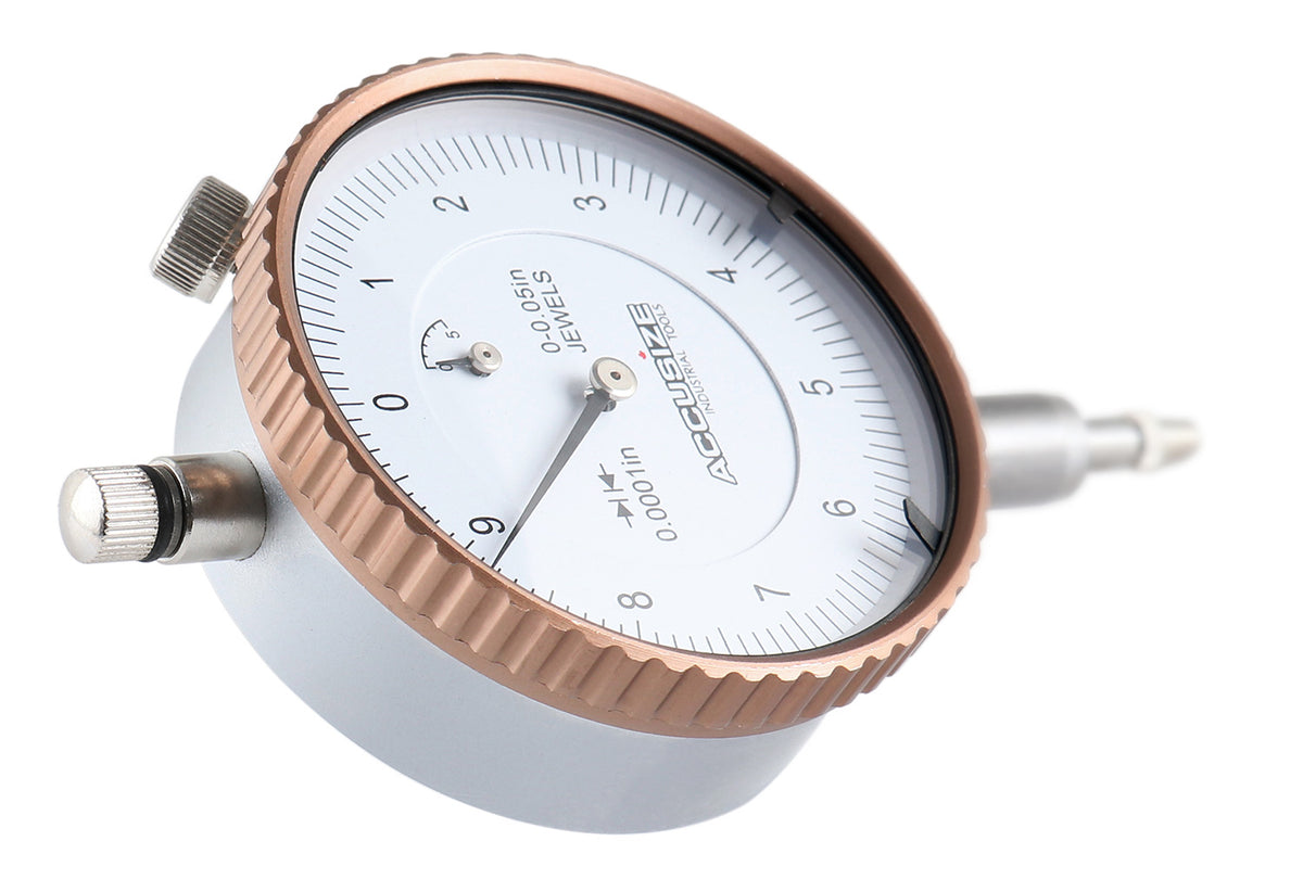 Agd2 Style 0-0.05'' by 0.0001'' Dial Indicator with Lug Back, P900-S097