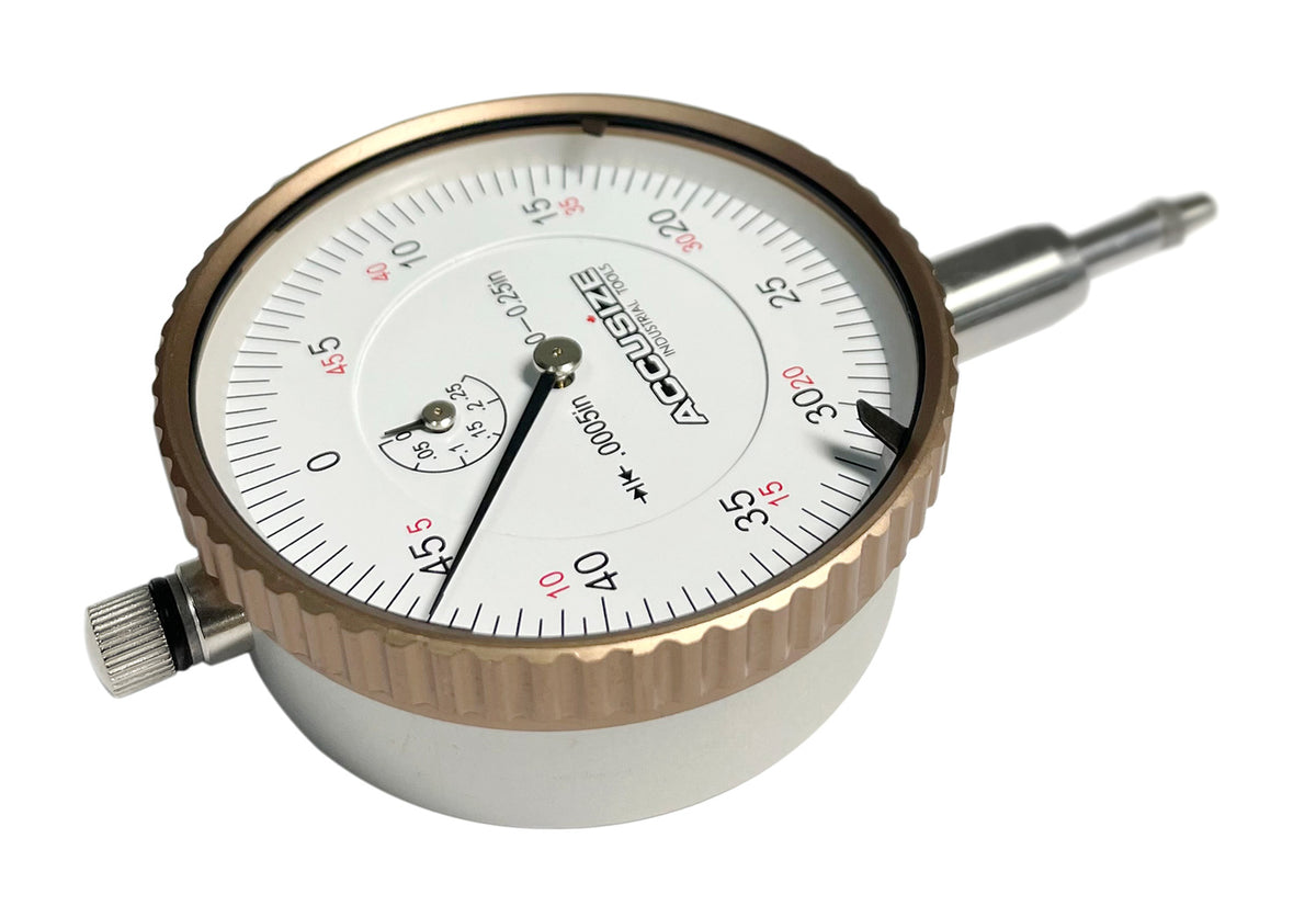 Agd2 Style 0-1/4'' by 0.0005'' Dial Indicator with Lug Back, P900-S098