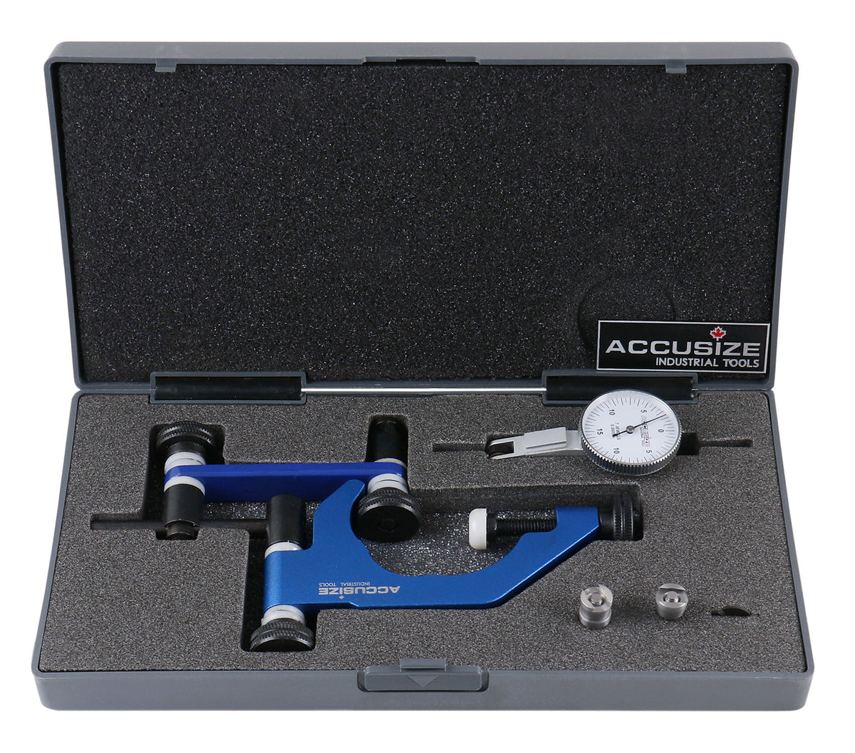 '- 0.03'' by 0.0005'' Dial Test Indicator in Fitted Box Plus 1pc Professional Universal Indicator Holder, P900-S186