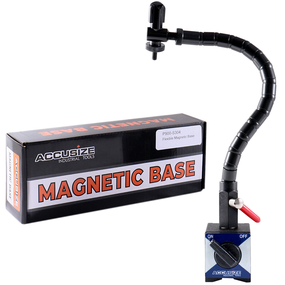 Accusize Magnetic Base, 110 lb Flex Arm, P900-S304