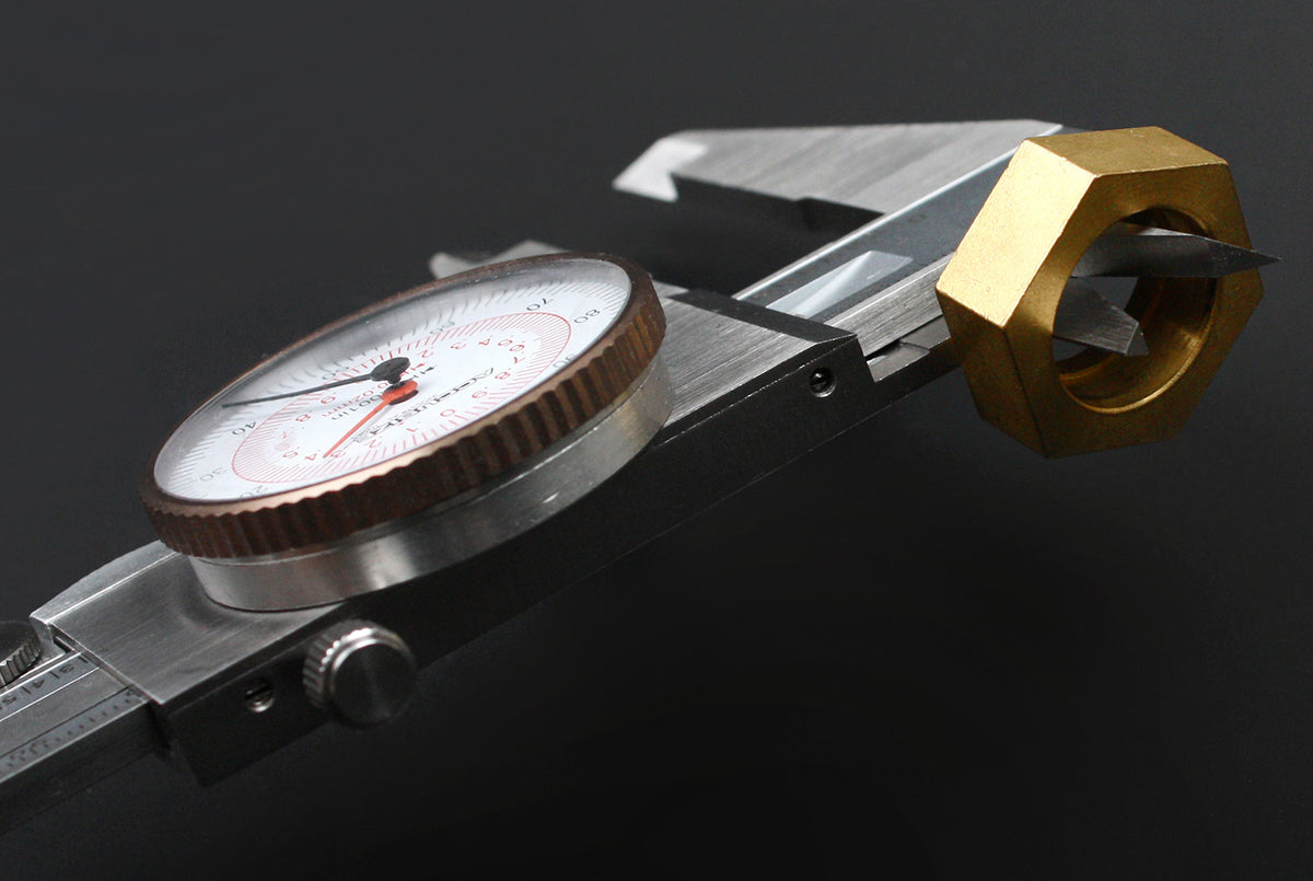 12'' by 0.001''/300mm by 0.02mm Dual Needle Precision Dial Caliper,Imperial/Metric, P920-S232